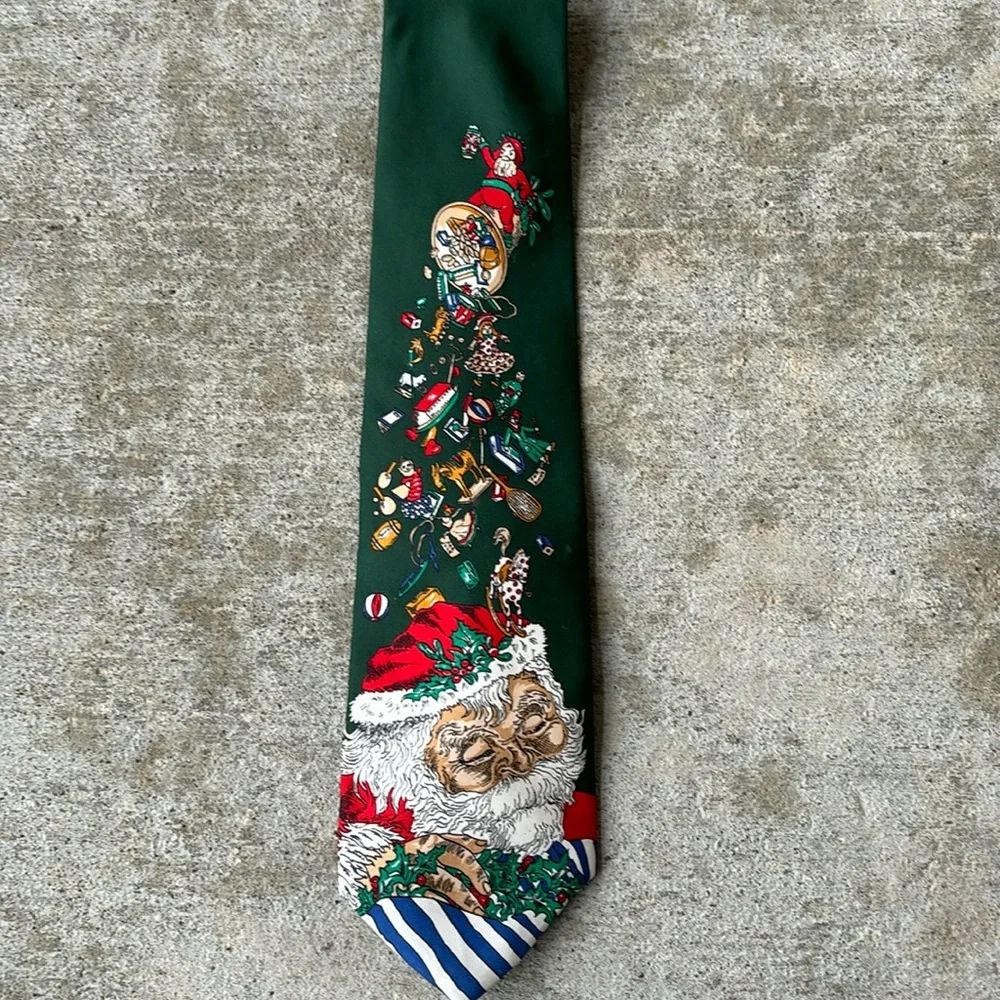 Wright and Co., Silk Santa Tie